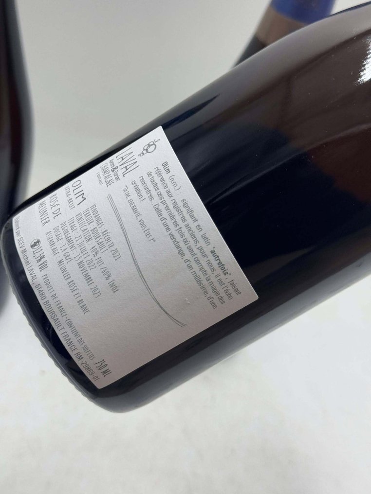 Laval, Aurore & Florian Laval Olim Rosé - Σαμπάνια Extra Brut - 3 Bottles (0.75L) #2.1