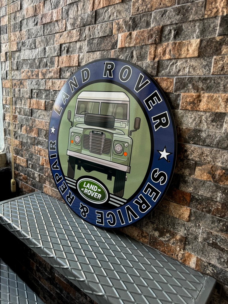 Sign - Land Rover - LAND ROVER SERVICE & REPAIR #2.1