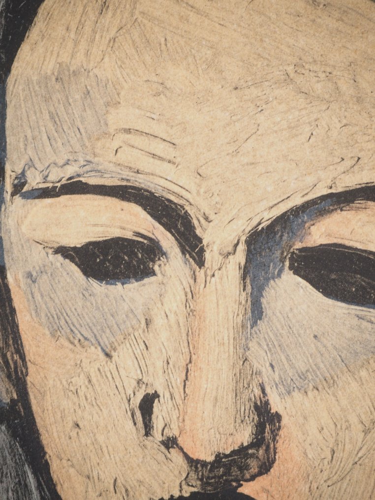 Henri Matisse (1869-1954) - Portrait aux yeux noirs #3.2