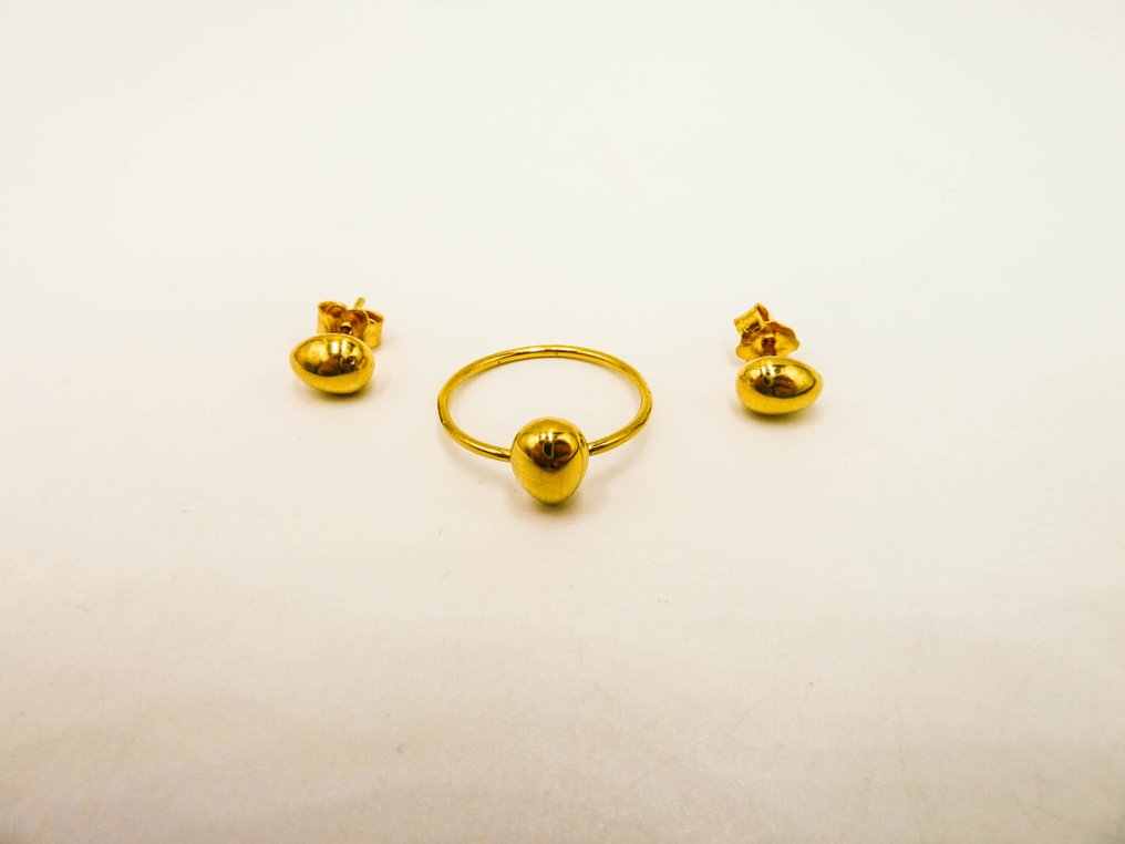 Tous - Smykkesæt med 2 dele - 18 kraat Gulguld #1.0