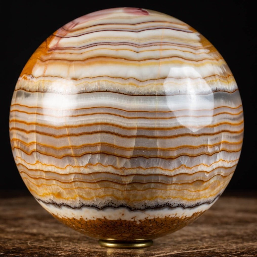 非凡品质——Iris Onix Sphere——首选墨西哥Onix - 高度: 150 mm - 宽度: 150 mm- 4980 g #1.0