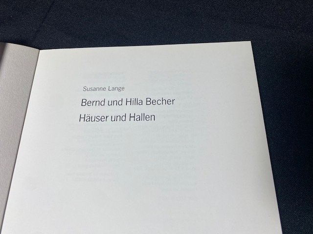 Bernd Hilla Becher - Häuser und Hallen (MINT CONDITION) - 1992 #2.1