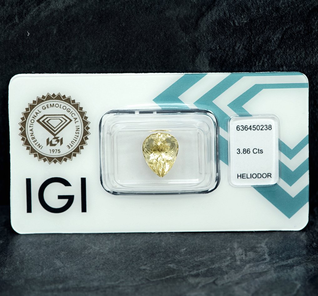 黄色绿宝石（金绿柱石）  - 3.86 ct - 国际宝石研究院（IGI） #1.0
