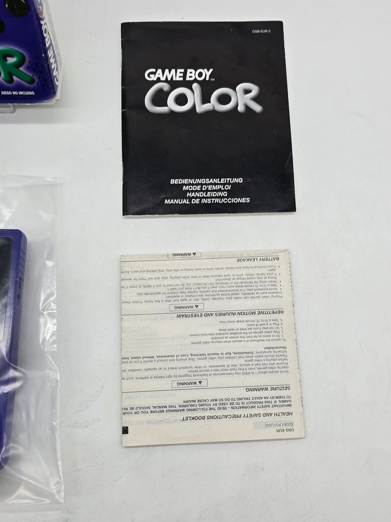 Nintendo - Gameboy Color - Purple Grape - beautiful condition - Console per videogiochi - Nella scatola originale #1.0