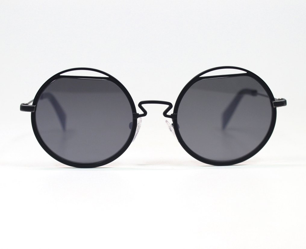 Yohji Yamamoto - YY7012 009 - Sonnenbrille - schwarz grau - 太阳镜 #4.3