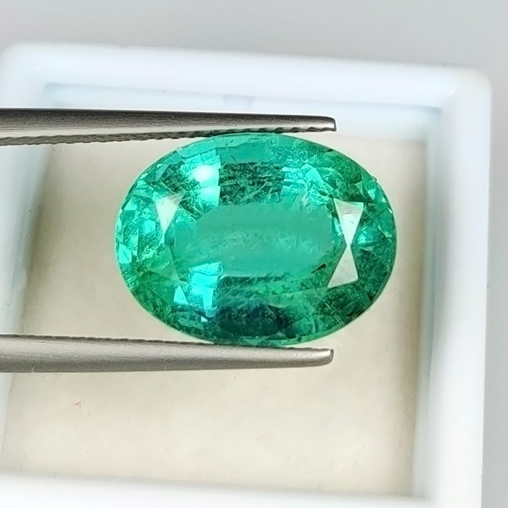 Smaragd - 8.31 ct - Nemzetközi Gemmológiai Intézet (IGI) #1.0