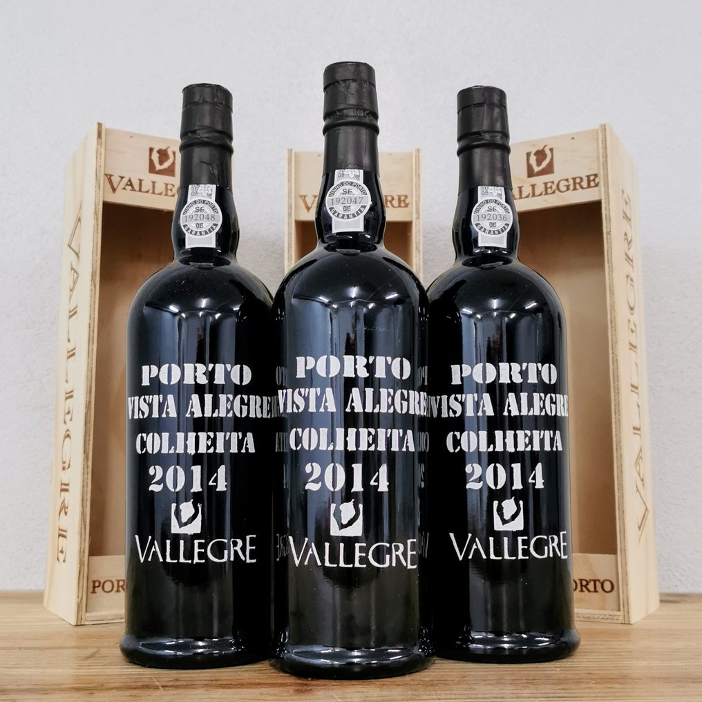 2014 Vallegre, Vista Alegre Tawny - Colheita Port -  Porto  - 3 Bottles (0.75L) #1.0