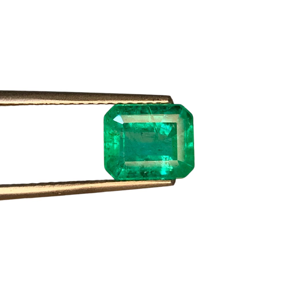 1 pcs 綠色 祖母綠 - 1.64 ct - 國際寶石學院(International Gemological Institute (IGI)) - 绿色 #1.0