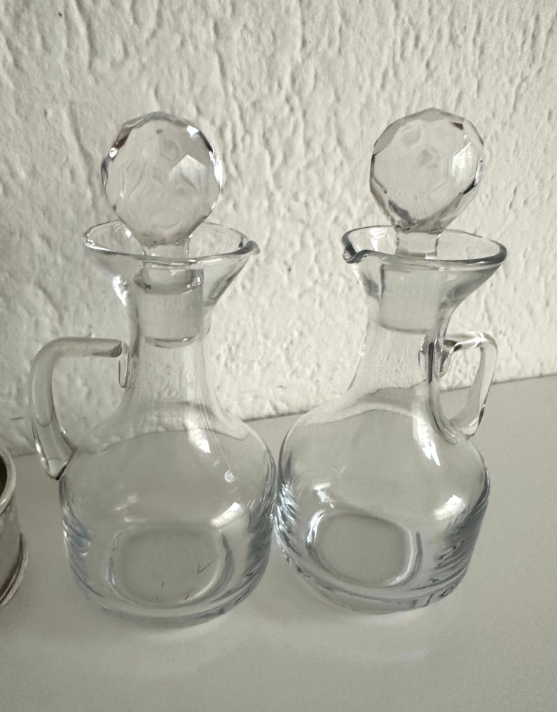 Christofle, Fleuron - Oliecontainer - Forsølvet #3.2