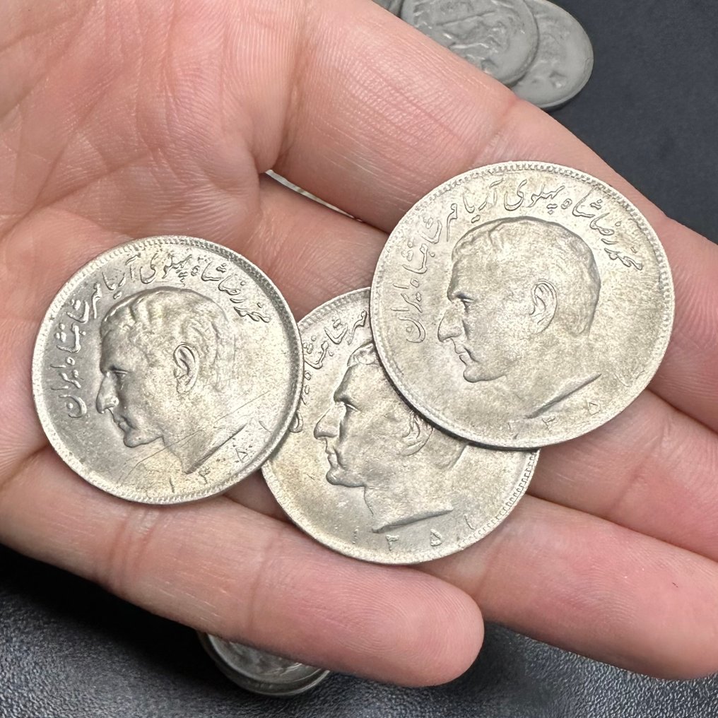 帕拉维王朝与约旦王国. Lot of 42 Coins  (没有保留价) #2.1