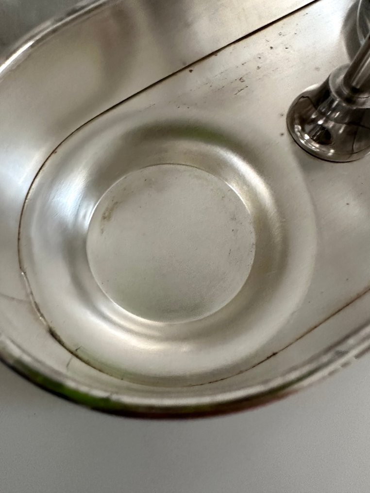 Christofle, Fleuron - Oliecontainer - Forsølvet #4.3