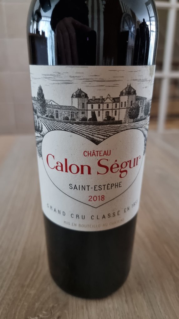 2018 Chateau Calon Segur - Saint-Estèphe 3ème Grand Cru Classé - 1 Pullo (0.75L) #1.0