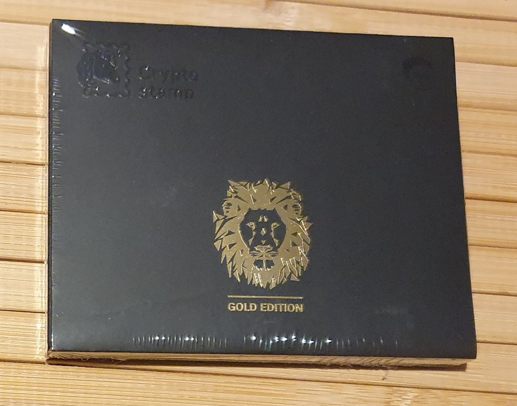 Λουξεμβούργο  - Λουξεμβούργο 2023 Λέουβ Χρυσό Crypto γραμματόσημο - Michel #2354 , Yvert #CRY2 #3.2