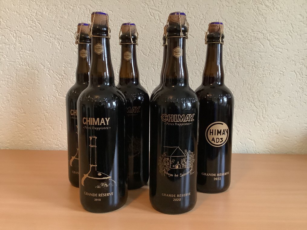 Chimay - Grande Reserve, 2018, 2020, 2022 - 75cl -  6 bouteilles  #2.1