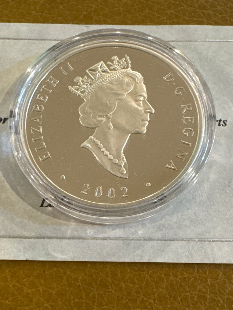 Kanada. 20 Dollars 2002 The D10 Locomotive - 1 oz mit COA und BOX (Ohne mindestpreis) #1.0