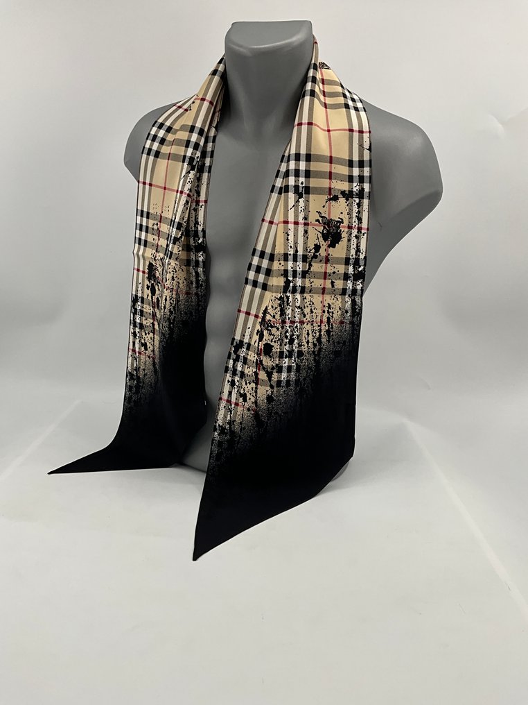 Burberry - TWILLY Big /SILK - Szalik #1.0