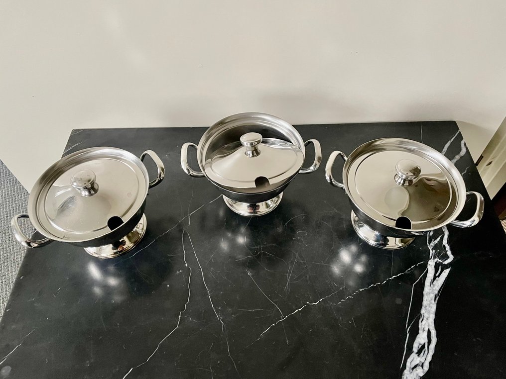 Alfra Alessi - Csésze (5) - Rozsdamentes acél - Levesestál #4.3