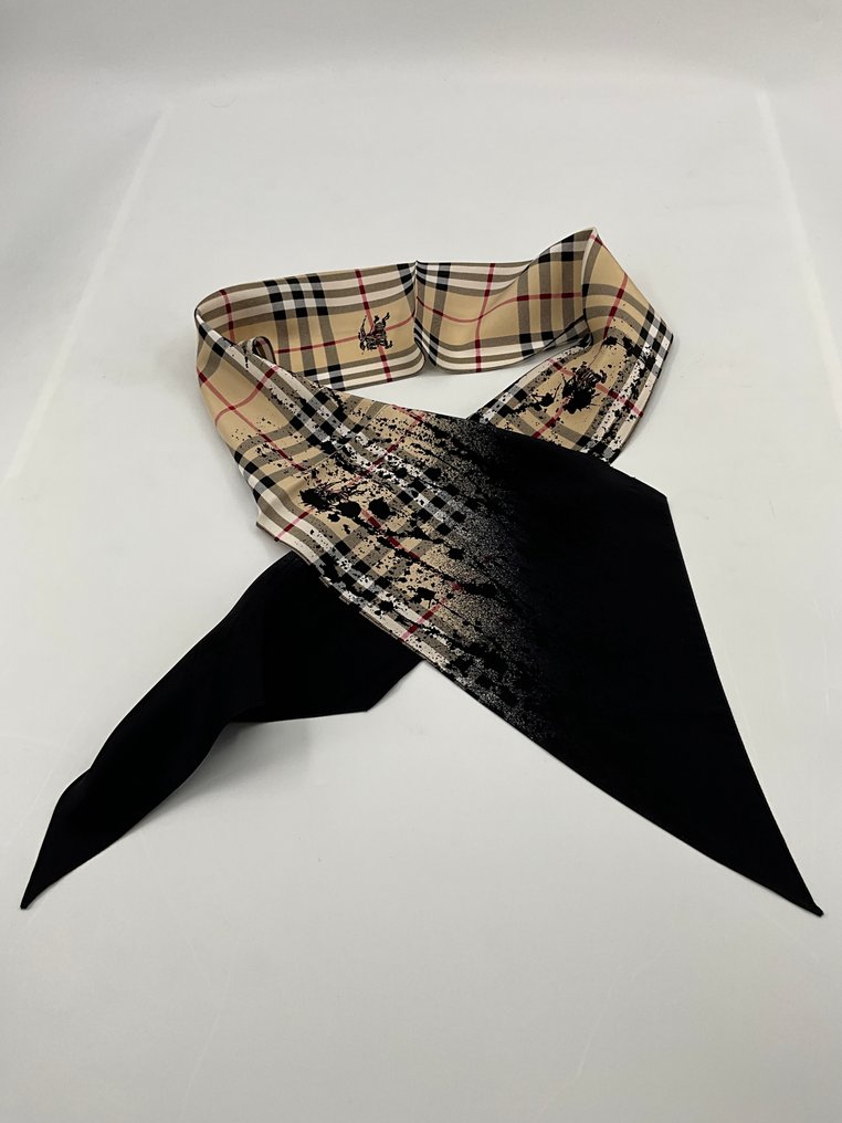 Burberry - TWILLY Big /SILK - Szalik #3.2