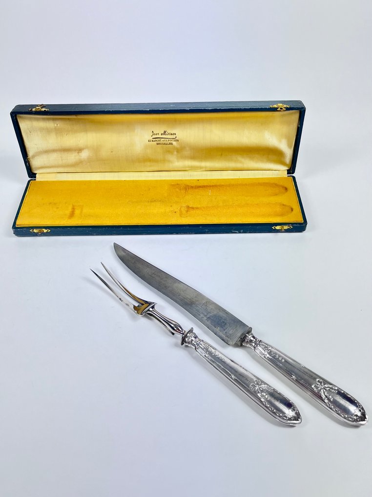 Dufaux, Edouard - Ménagère - Louis XVI - Argent 950 - Service à découper #4.3