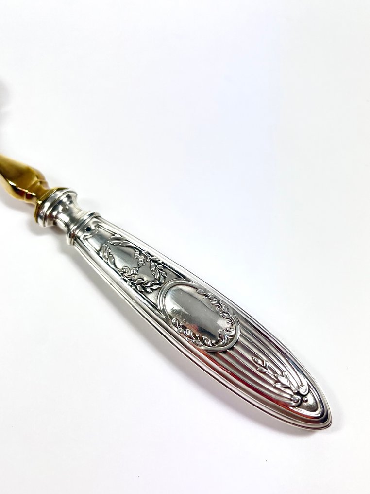 Delheid Frères - Πιατέλα κέικ - .800 silver - 1910-1920 - Δέρμα προς σερβίρισμα #1.0