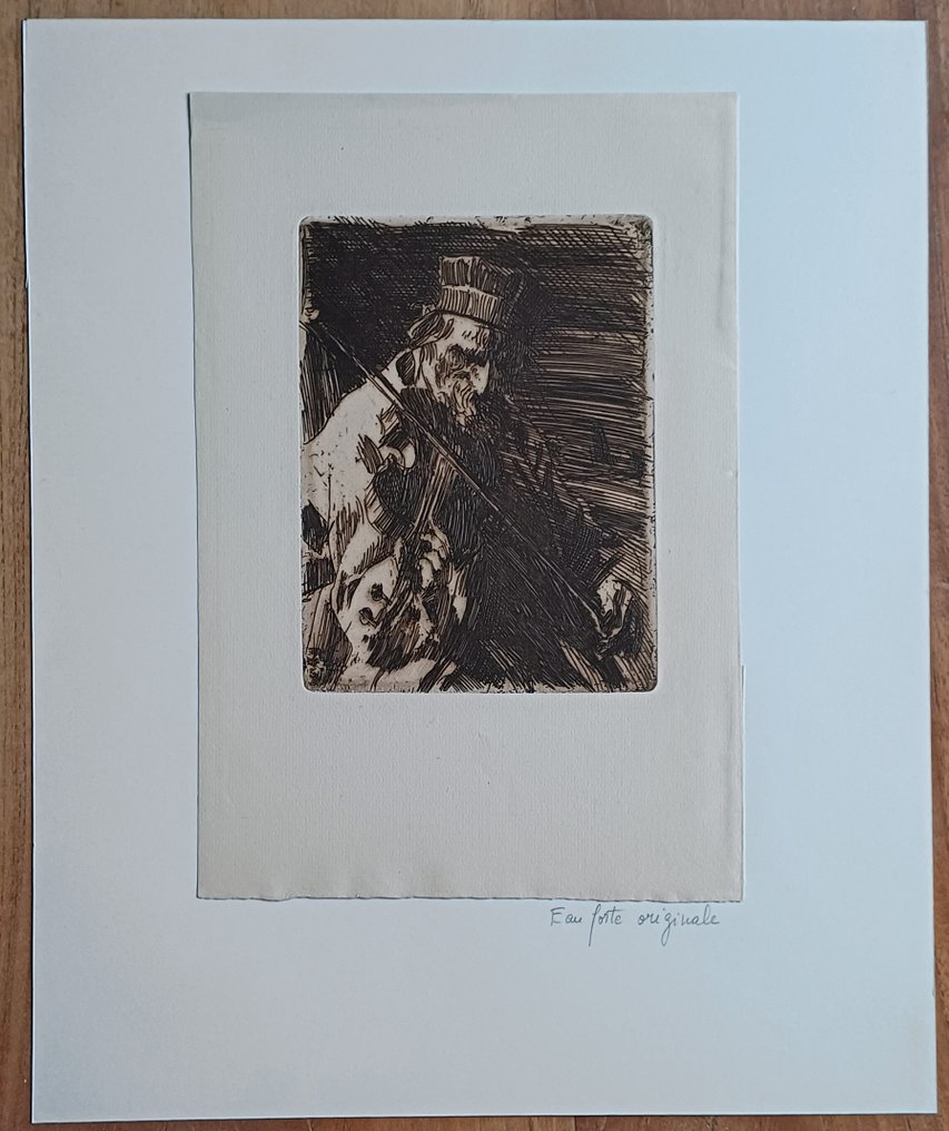 Anders Zorn (1860-1920) - Village violinist #2.1