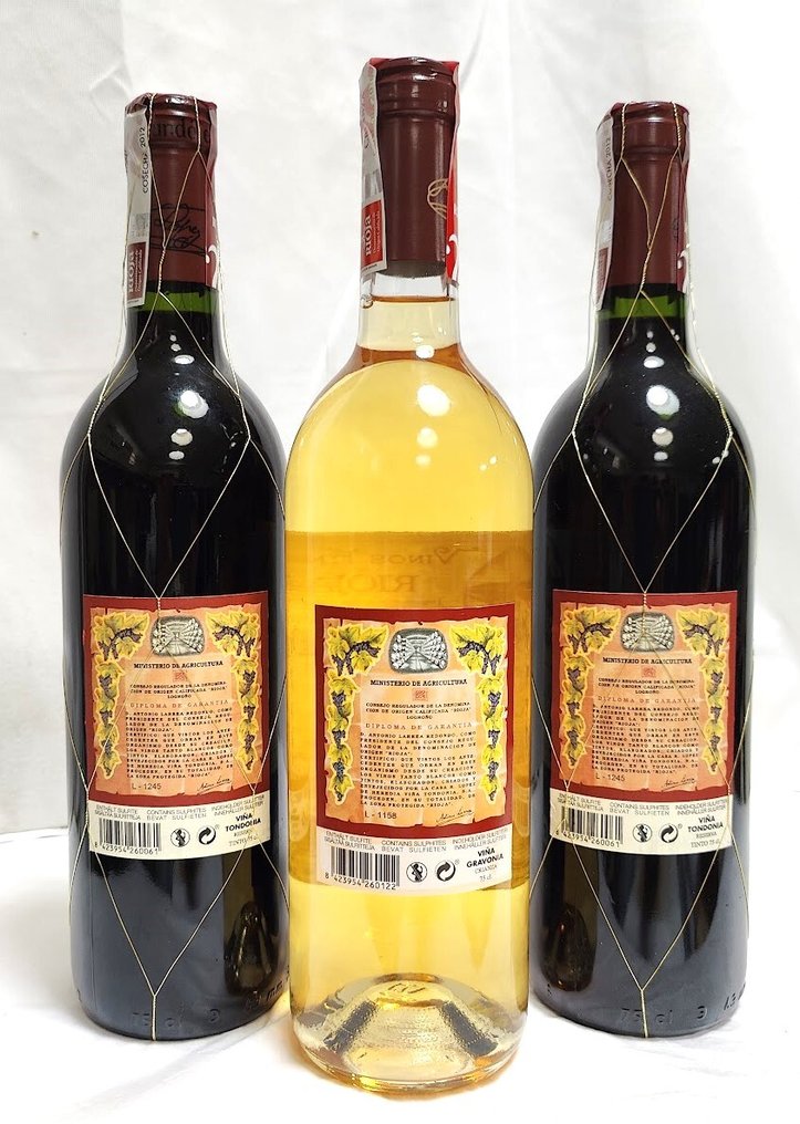 2016 R. López de Heredia: Viña Gravonia Crianza 2016 & Viña Tondonia Reserva 2012 x2 - Rioja - 3 Bottles (0.75L) #2.1