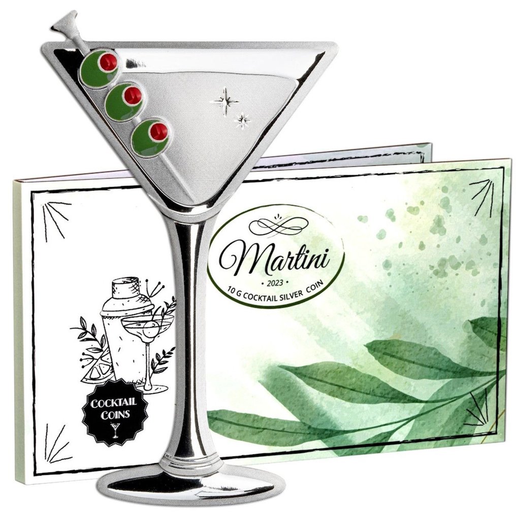 薩摩亞. 1 Dollar 2023 Martini Cocktail Proof-like (.999)  (沒有保留價) #2.1