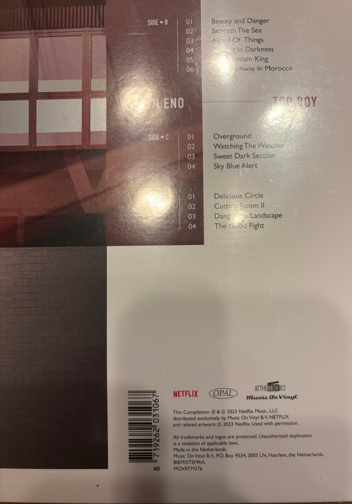 Brian Eno & Related - x 5 Various Mint & Sealed LP'S Limited Edition and extras. - Multiple titles - LP Albums (multiple items) - 1st Pressing, 180 gram, Coloured vinyl, Record Store Day release - 2014 #4.3