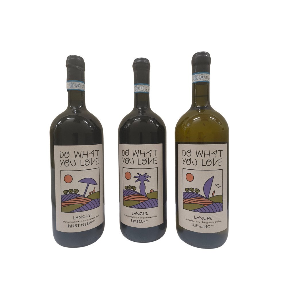 2020 & 2021 "Do what You Love" Serafina Quota Pinot Nero, Riesling & Barbera - Piemont - 3 Magnum (1,5 l) #1.0