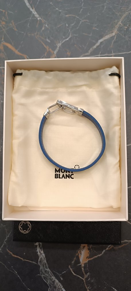 Montblanc - 鋼 - 手鐲 - Blu #1.0