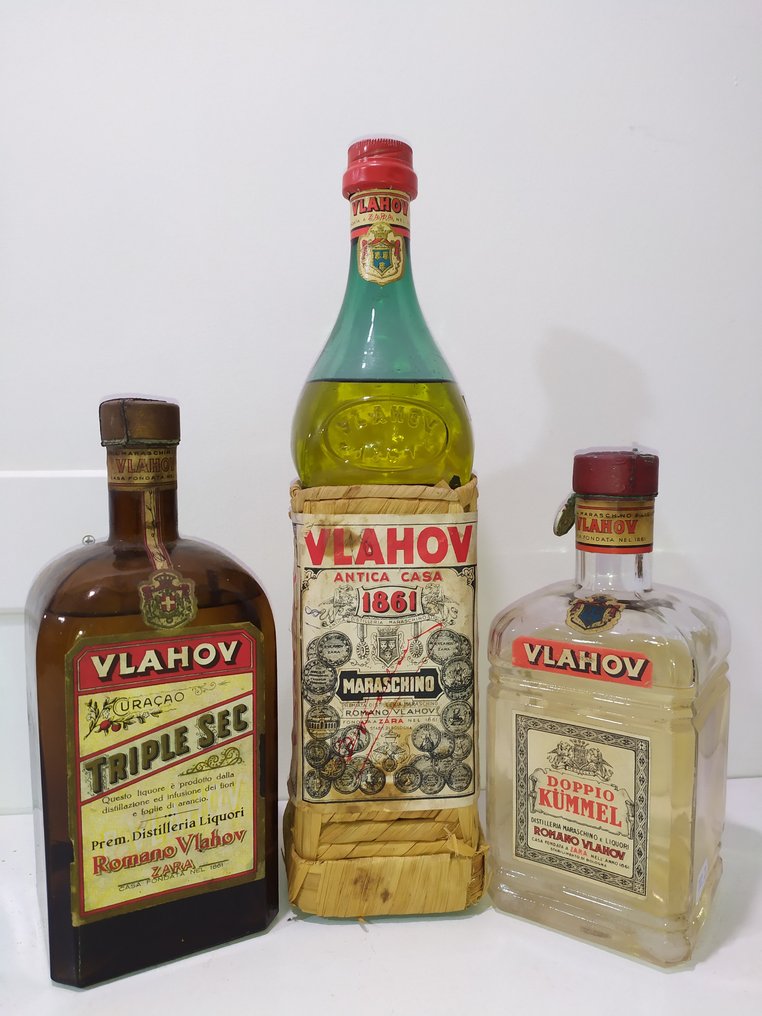 VLAHOV TRIPLE SEC Bot.1930s 古酒 超希少品 VLAHOV TRIPLE SEC Bot.1930s 古酒 超希少品