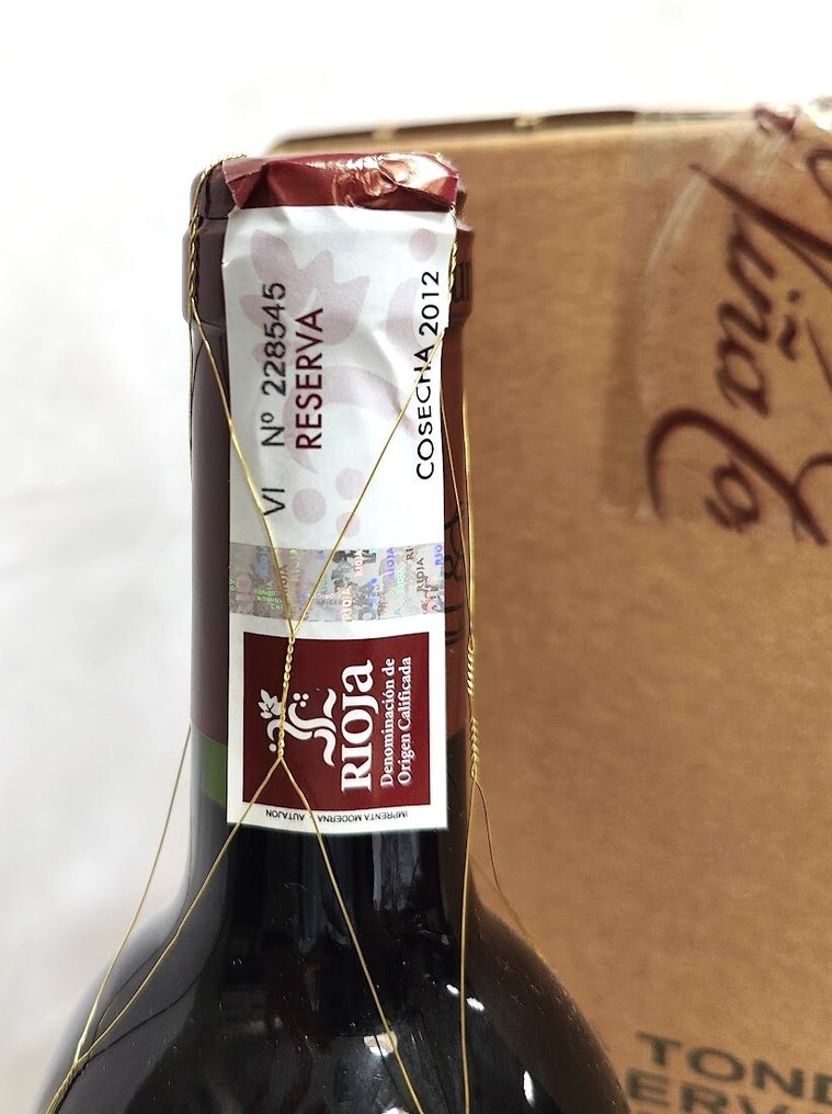 2012 R. López de Heredia, Viña Tondonia - Rioja Reserva - 6 Flaschen (0,75 l) #2.1