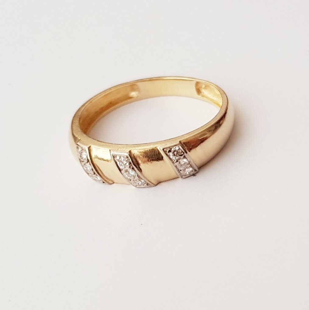 戒指 - 18K包金 黄金 #1.0