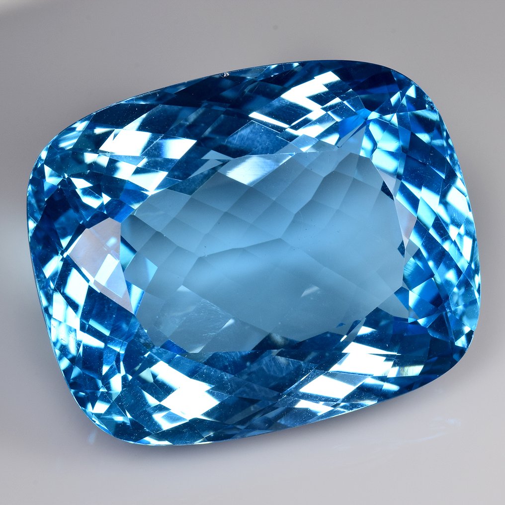 Μπλε Τοπάζιο  - 118.00 ct - Διεθνής Ένωση Έγχρωμων Πολύτιμων Λίθων (ICA GemLab) #1.0