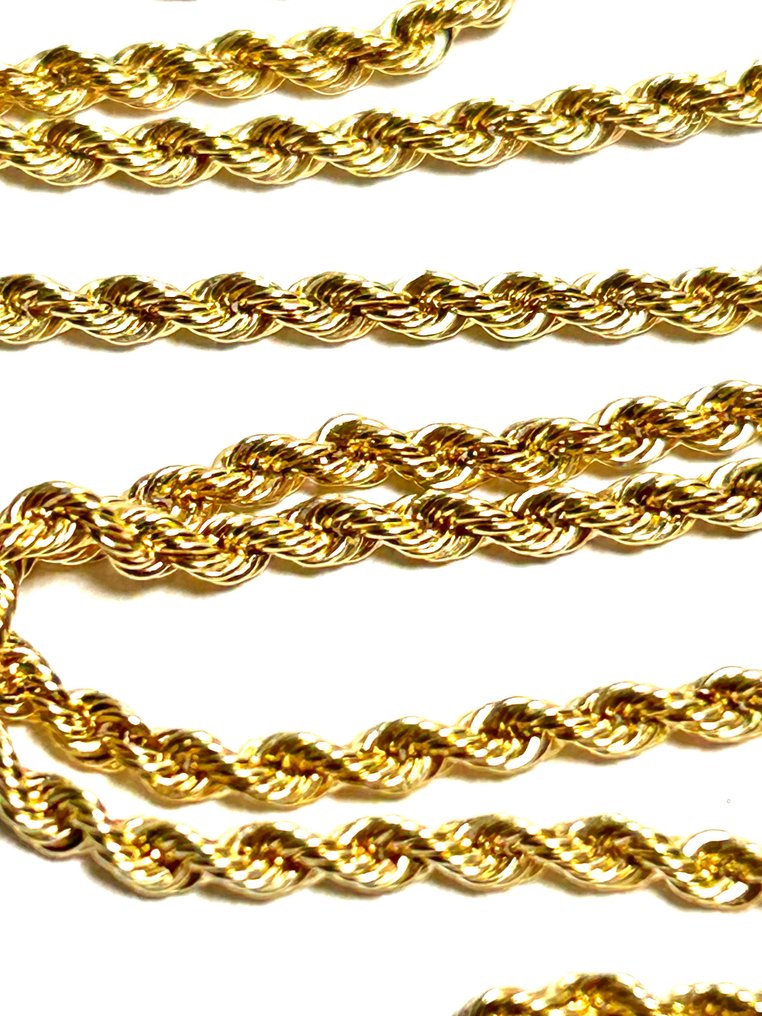 项链 - 18K包金 黄金 #3.2