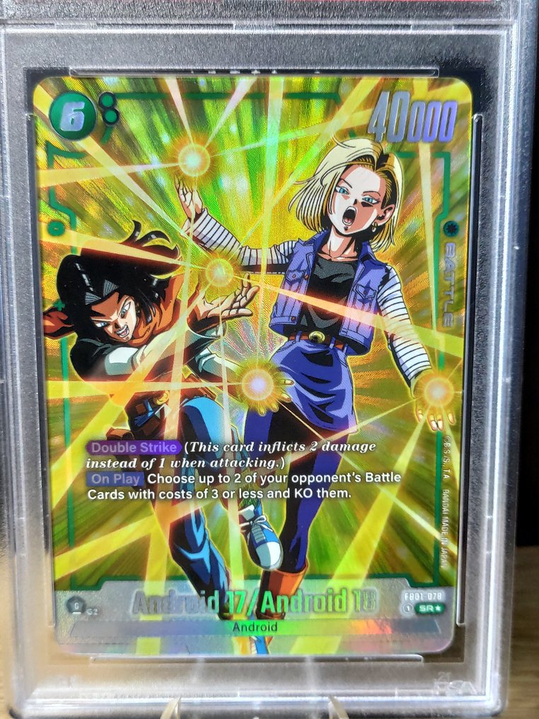 Dragon Ball Fusion World - FB01 - Android 17 / Android 18 - Alternate Art Graded card - PSA 10 #2.1