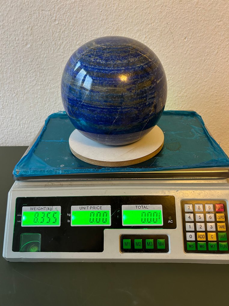 lapis lazuli sphere Sphere - Height: 170 mm - Width: 170 mm - 8355 g - (1) #1.0