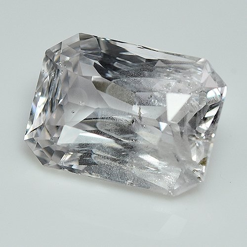 1 pcs  无色, 白色 蓝宝石  - 3.12 ct - 亚洲宝石科学院（AIGS） - 天然蓝宝石 #2.1