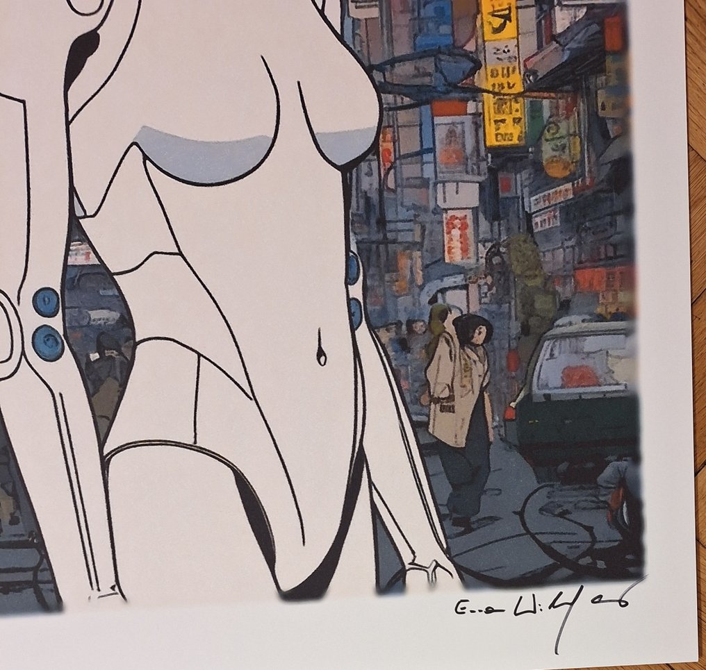 Emma Wildfang - Ghost in the Shell - Watercolor and pencil edition - Large size #2.1