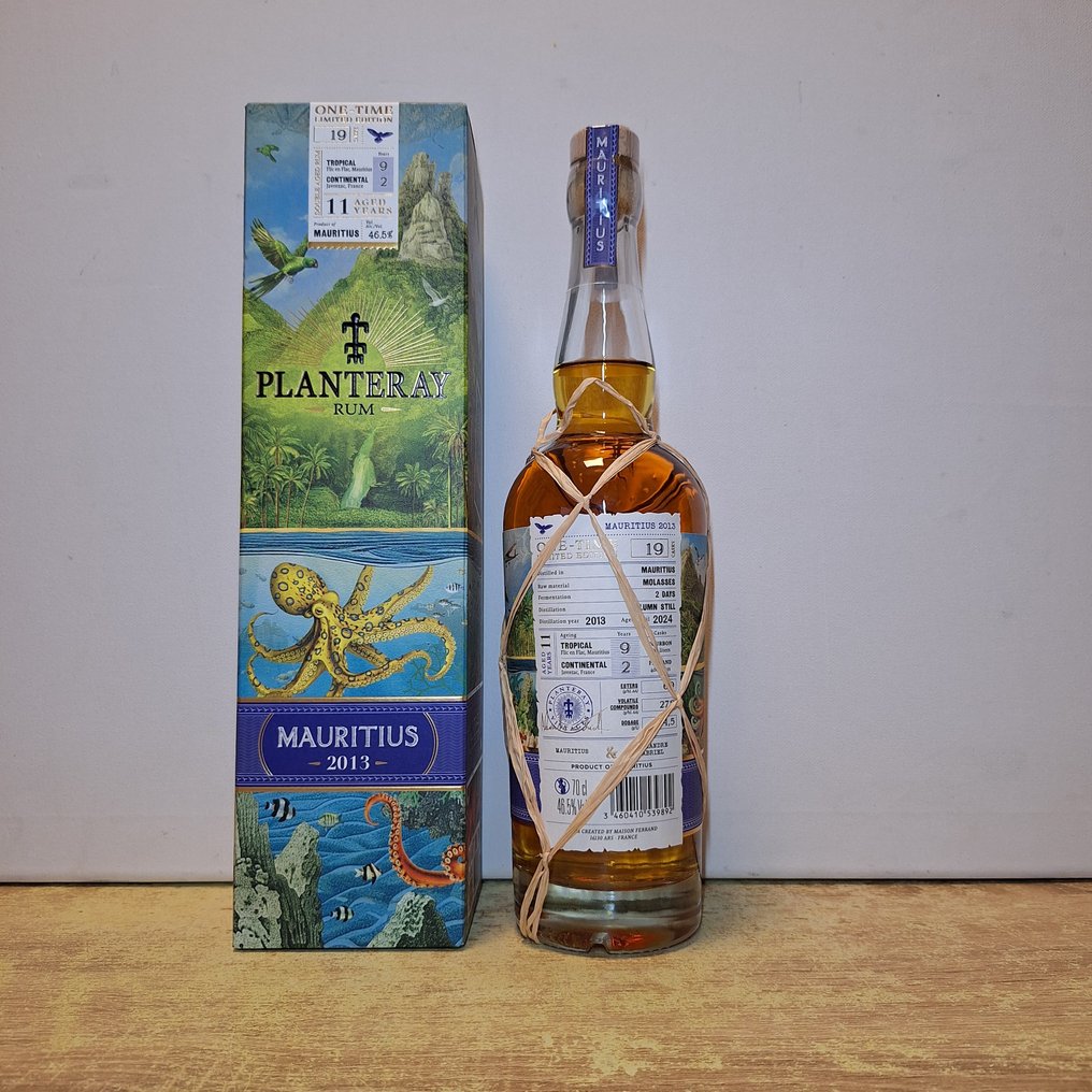 Mauritius 2013 Planteray - One-Time Limited Edition   - b. 2024  - 70cl #1.0