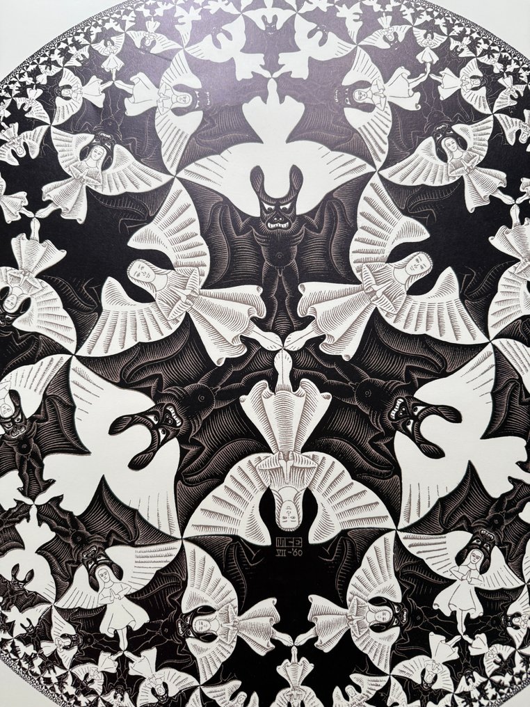 Maurits Cornelis Escher (1898-1972) - Anges & Diables #2.1