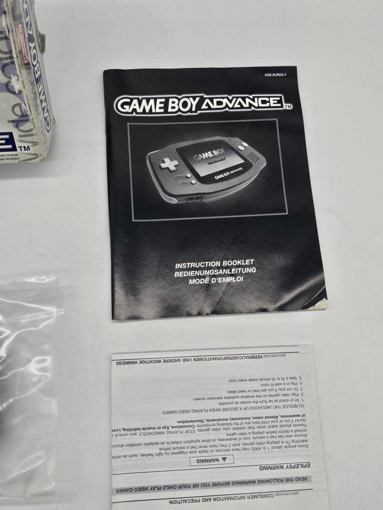 Nintendo - Gameboy Advance - Black Edition - Limited Edition - Eur - Pal - Video game console - In original box #1.0