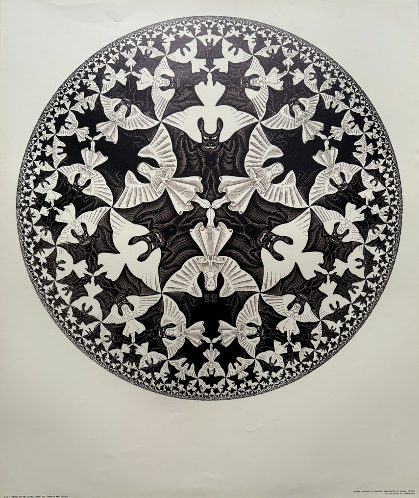 Maurits Cornelis Escher (1898-1972) - Anges & Diables #1.0