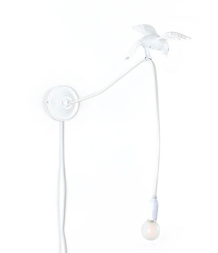 Seletti - Marcantonio - Lamp - Sparrow Wall Lamp 'Cruising' - Resin #3.2