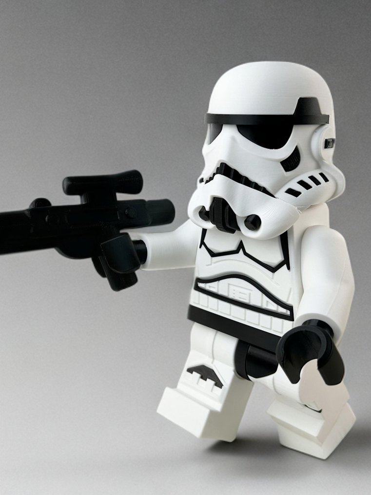 Lego - Figure - 23 cm Stormtrooper Lego Star Wars - auberge #1.0