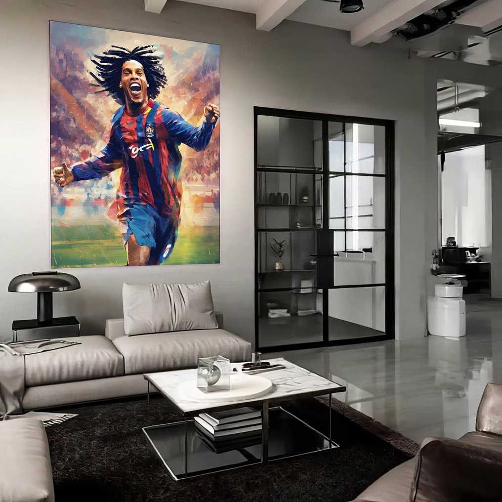 Jacob Hitt - does Ronaldinho w/COA  XXL #1.0