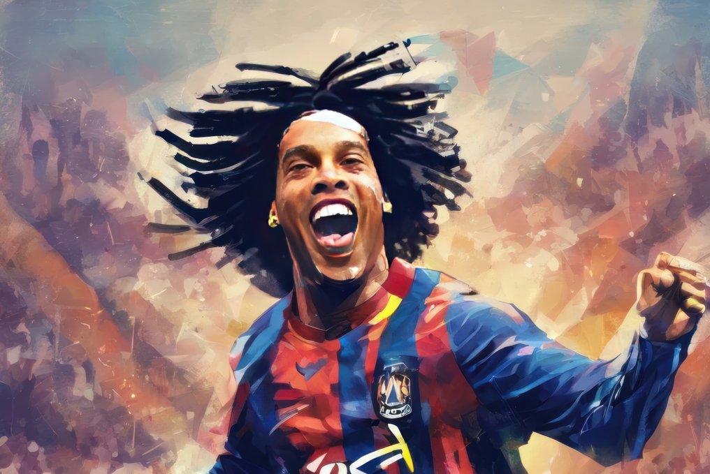 Jacob Hitt - does Ronaldinho w/COA  XXL #2.1