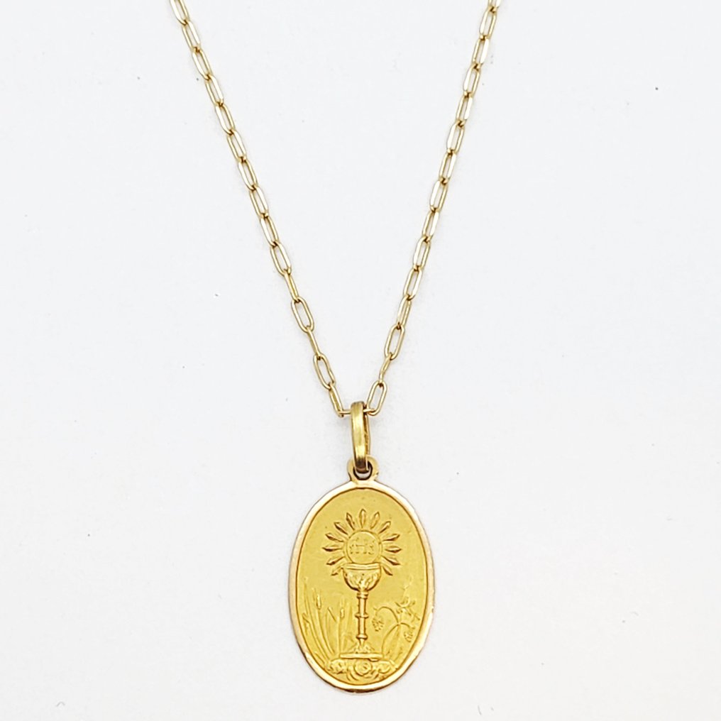Collana con ciondolo - 18 carati Oro giallo #1.0