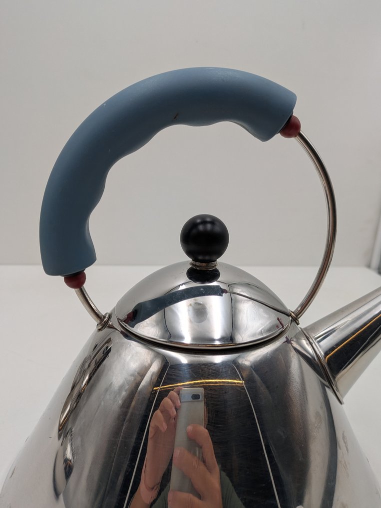 Alessi - Michael Graves - Kettle - 9093 - Steel, Resin #4.3
