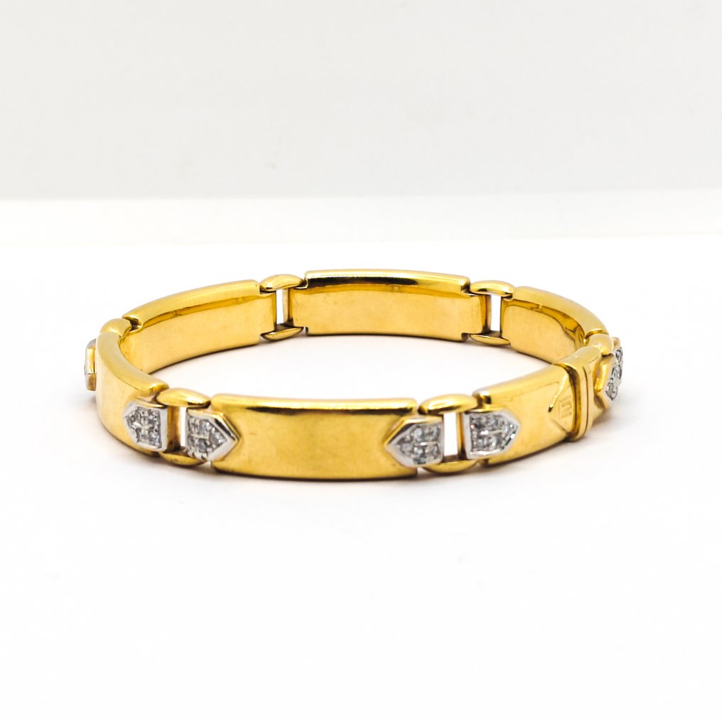 Colier - 18 ct. Aur galben - Diamant #4.3